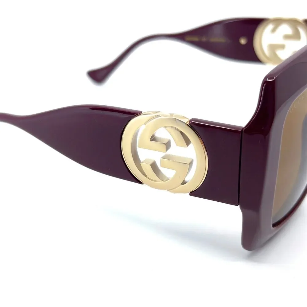 New, GUCCI Sunglasses GG1022S 007 Authentic